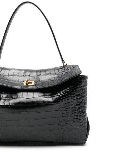 Balenciaga Rodeo Medium Handbag In Smooth Leather