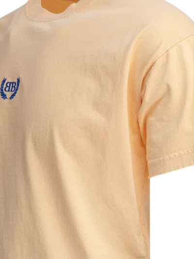 Balenciaga Boxy Laurel Classic T-shirts Yellow