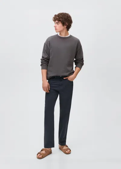Mango Teen Regular-fit Jeans Navy