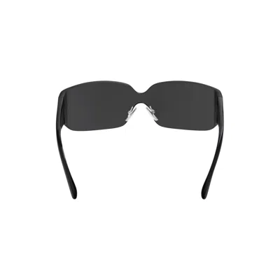 Balenciaga Mono Square Sunglasses In Gray