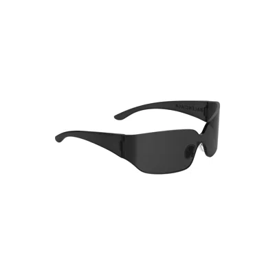 Balenciaga Mono Square Sunglasses In Gray