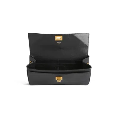 Balenciaga Buckle Front Pocket Rectangular Wallet