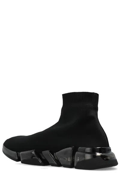 Balenciaga Speed 2.0 Graffiti Recycled Knit Sneaker