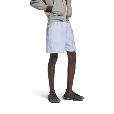 Balenciaga Stripes Boxer Swim Shorts