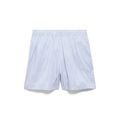 Balenciaga Stripes Boxer Swim Shorts