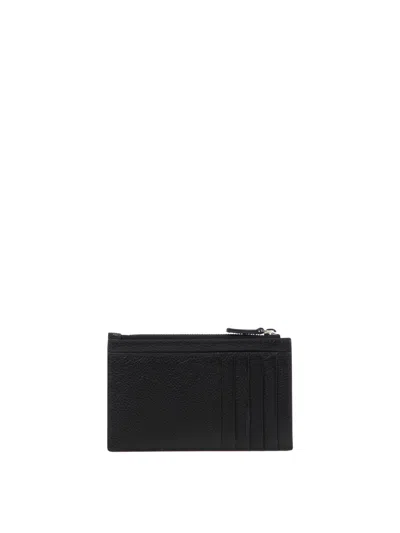 Balenciaga Logo-print Wallet In Black