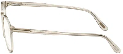 Tom Ford Logo Round Frame Flat Mirror