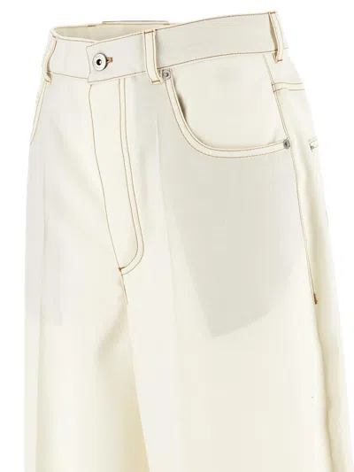 Bottega Veneta Dove Wool Trousers