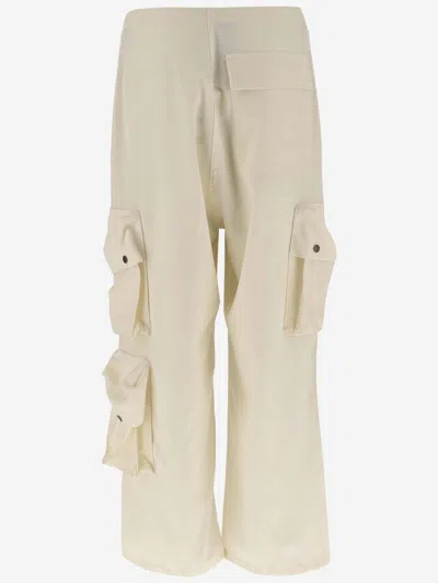 Darkpark Loose-fit Blair Cargo Pants With Drawstring In Neutral
