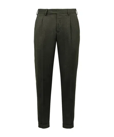 Pt01 Virgin Wool Dress Trousers In Black