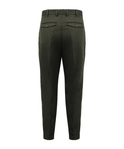 Pt01 Virgin Wool Dress Trousers In Black