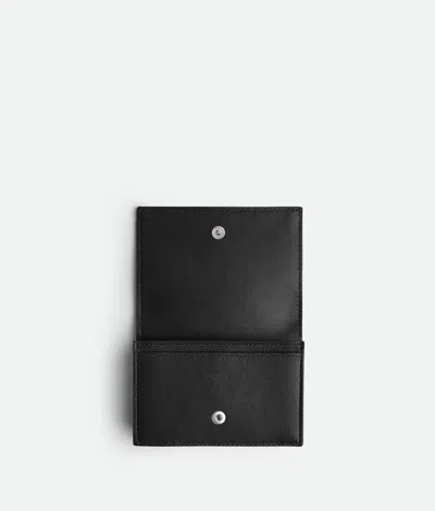 Bottega Veneta Braided Card Holder Accessories In Black