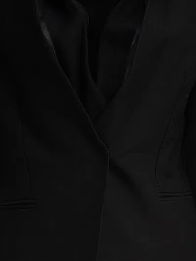 Brunello Cucinelli Single-breasted Layered Blazer In Black