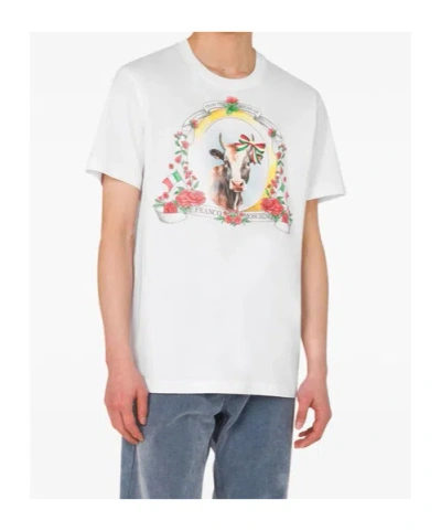Moschino Organic Cotton Jersey T-shirt Archive