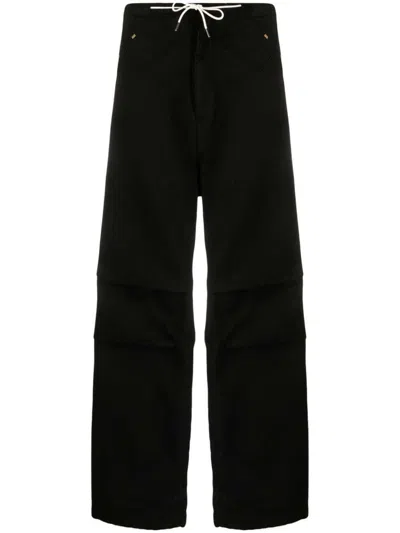 Darkpark Straight-leg Casual Pants In Black