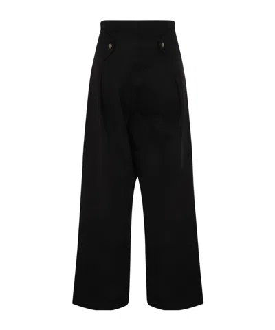 Darkpark Straight-leg Casual Pants In Black