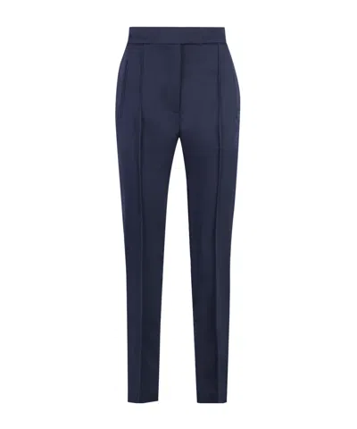 Pt01 Pt Torino Ambra Pressed Crease Slim-fit Trousers In Blue