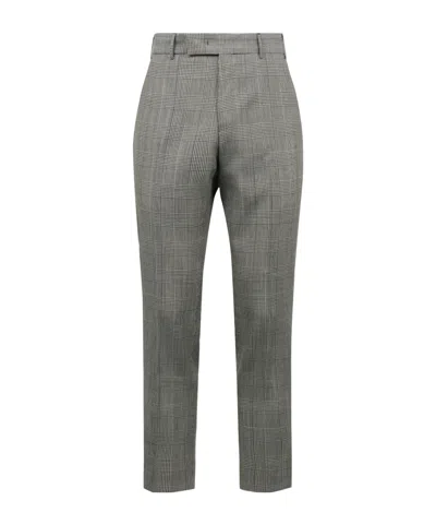 Pt01 Pantaloni Torino Virgin Wool Slacks In Gray