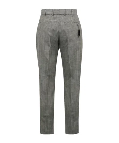 Pt01 Pantaloni Torino Virgin Wool Slacks In Gray