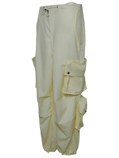 Darkpark Low-rise Cargo Pants In Green