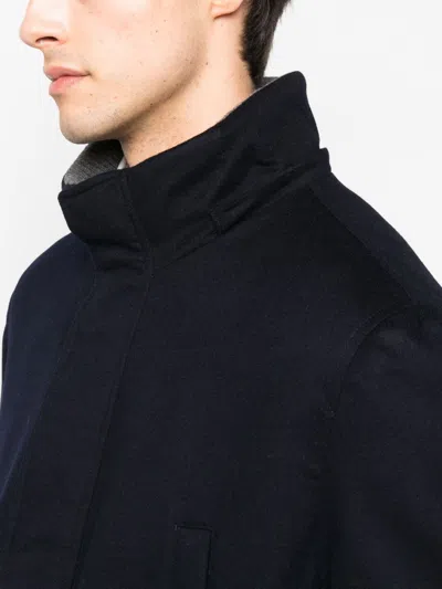 Brunello Cucinelli Men Cashmere Parka Coat In Black