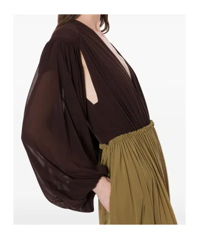 Philosophy Di Lorenzo Serafini Stretch Tulle Bodysuit