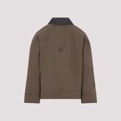 Brunello Cucinelli Bead-embellished Wool Felt-trimmed Padded Cotton-blend Jacket
