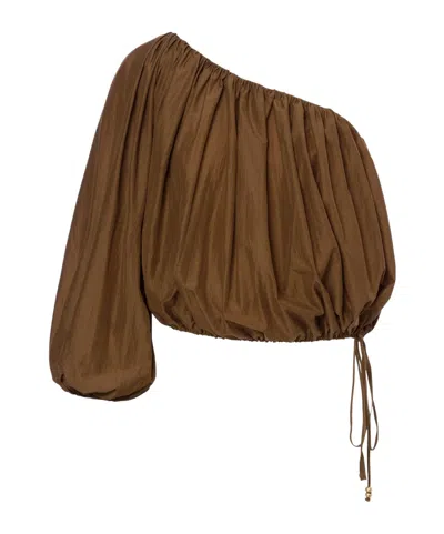 Philosophy Di Lorenzo Serafini Blouses And Shirts Woman Philosophy - Shirt - Brown
