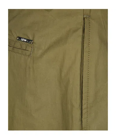 Liu •jo Liu Jo Belt Cropped Trousers In Green