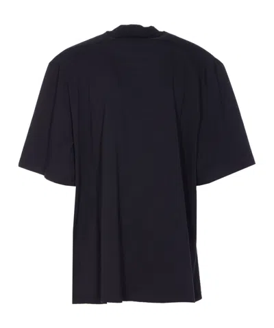 Attico Light Jersey Tank Top In Black