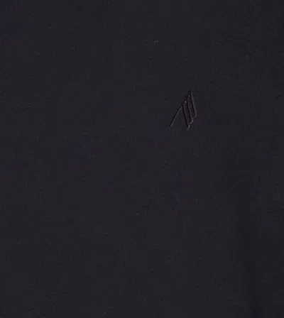 Attico Light Jersey Tank Top In Black