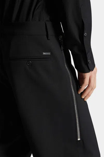 Dsquared2 Cigarette Trousers In Black