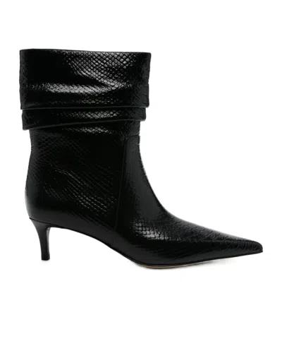 Michael Kors 50mm Pointed-toe Boots In Black