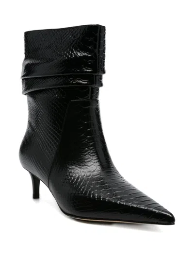 Michael Kors 50mm Pointed-toe Boots In Black