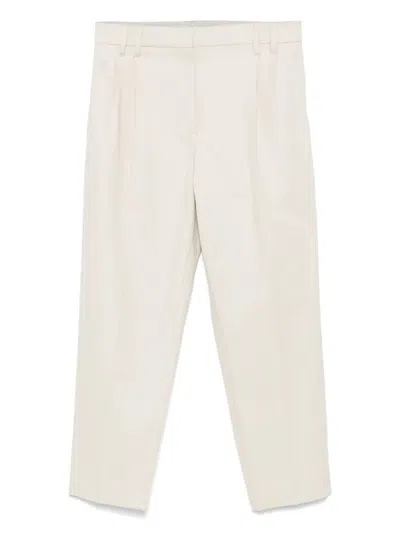 Brunello Cucinelli Trousers With Belt Loops And Side Pockets