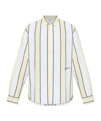 Jacquemus Maison Margiela Greige Pbv Bags In White