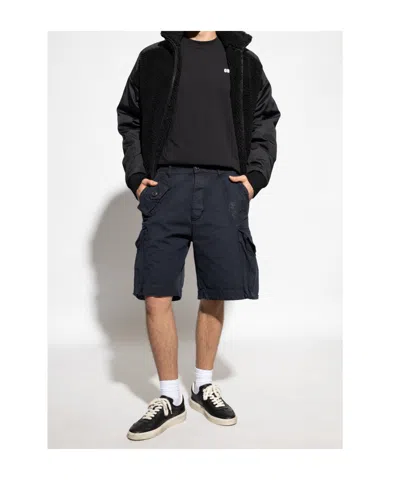 Dsquared2 Fleece Sweatshirt With A Stand-up Collar