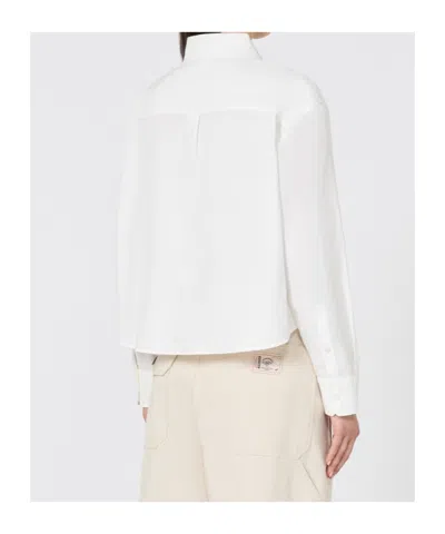 Weekend Max Mara Collared Shirt With Pocket And Long Sleeves