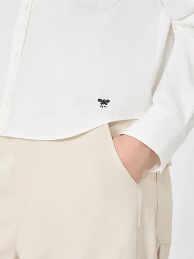 Weekend Max Mara Collared Shirt With Pocket And Long Sleeves