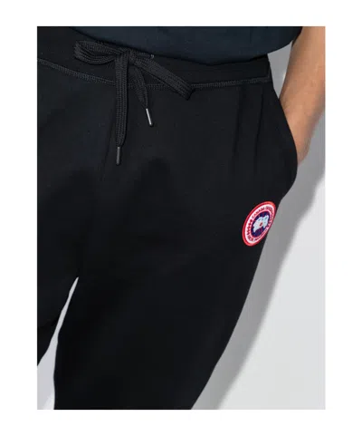 Canada Goose Black Cotton Sweatpants