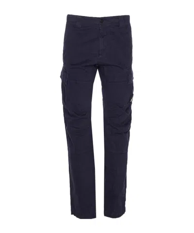 C.p. Company Eclipse Cargo Pants Multiple Pockets In Blue