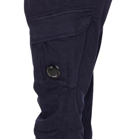 C.p. Company Eclipse Cargo Pants Multiple Pockets In Blue