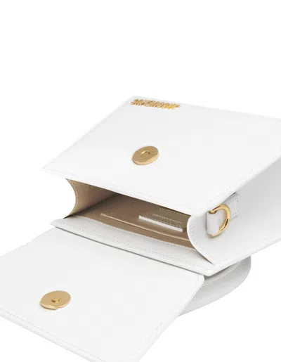 Jacquemus Women's Le Chiquito Moyen Leather Bag In White