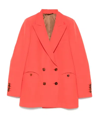 Blazé Milano Flica Blazer In Red