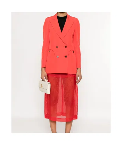 Blazé Milano Flica Blazer In Red