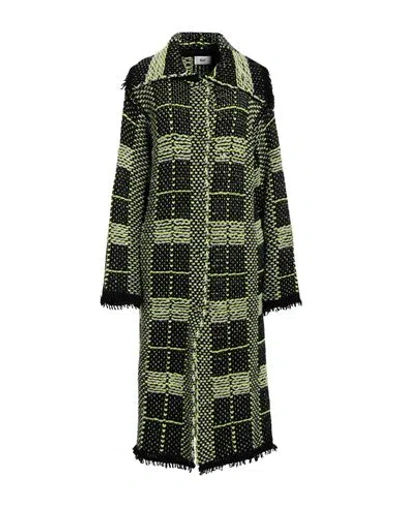 B.yu B. Yu Woman Coat Black Size M Acrylic, Alpaca Wool, Wool, Viscose In Black