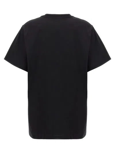 Max Mara Logo T-shirt In Black