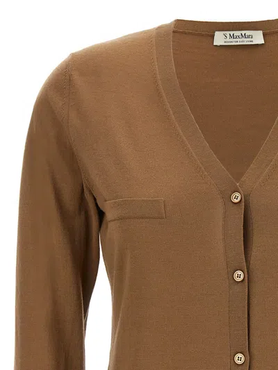 S Max Mara ' 'kenya' Cardigan In Brown