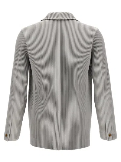 Issey Miyake Single-breasted Blazer With Long Sleeves