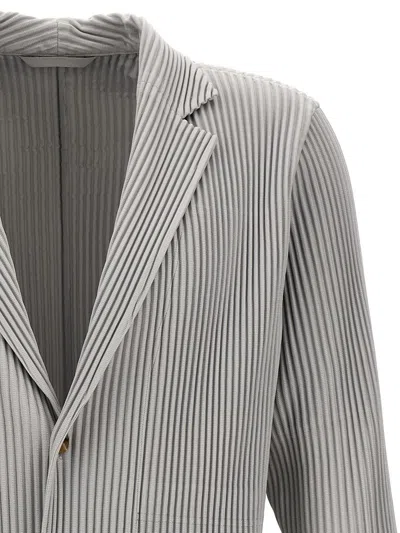 Issey Miyake Single-breasted Blazer With Long Sleeves